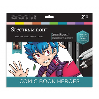 Spectrum Noir Discovery Kit Advanced Comic Book Heroes (SPECN-ADIS-COMH)
